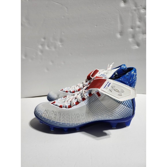 New Under Armour Men\'s Highlight MC TX LE Football Cleats 3025854 100 Size 9 main image 10